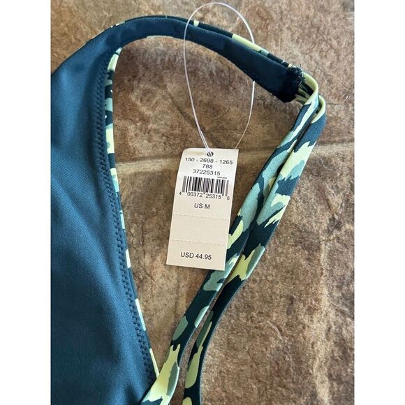 Offline By Aerie Goals Plunge Sports Bra Green Size Medium - Picture 8 of 9